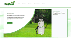 Desktop Screenshot of biocontroldeplagas.com